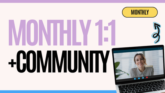 Private 1:1 Monthly Coaching Call + Slack Access
