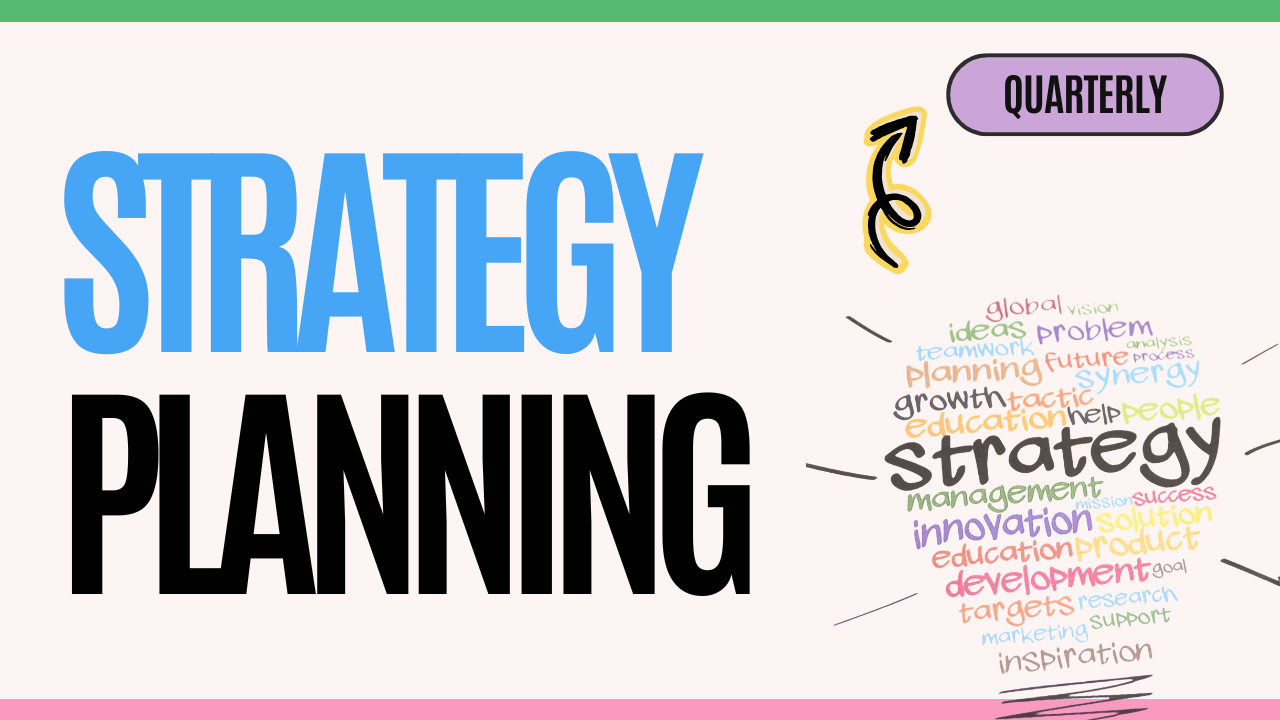Quarterly Strategy Planning Session + 90-Day Roadmap